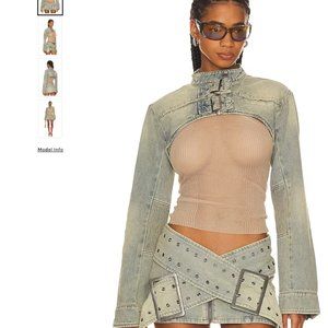 Crop Denim Jacket